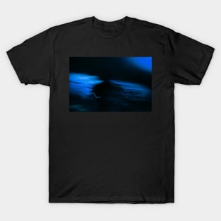 Blue blurry lights T-Shirt